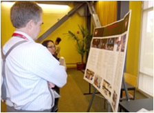 Guests viewed exhibits focused on CSUEB's continuing commitment to diversity and multiculturalism